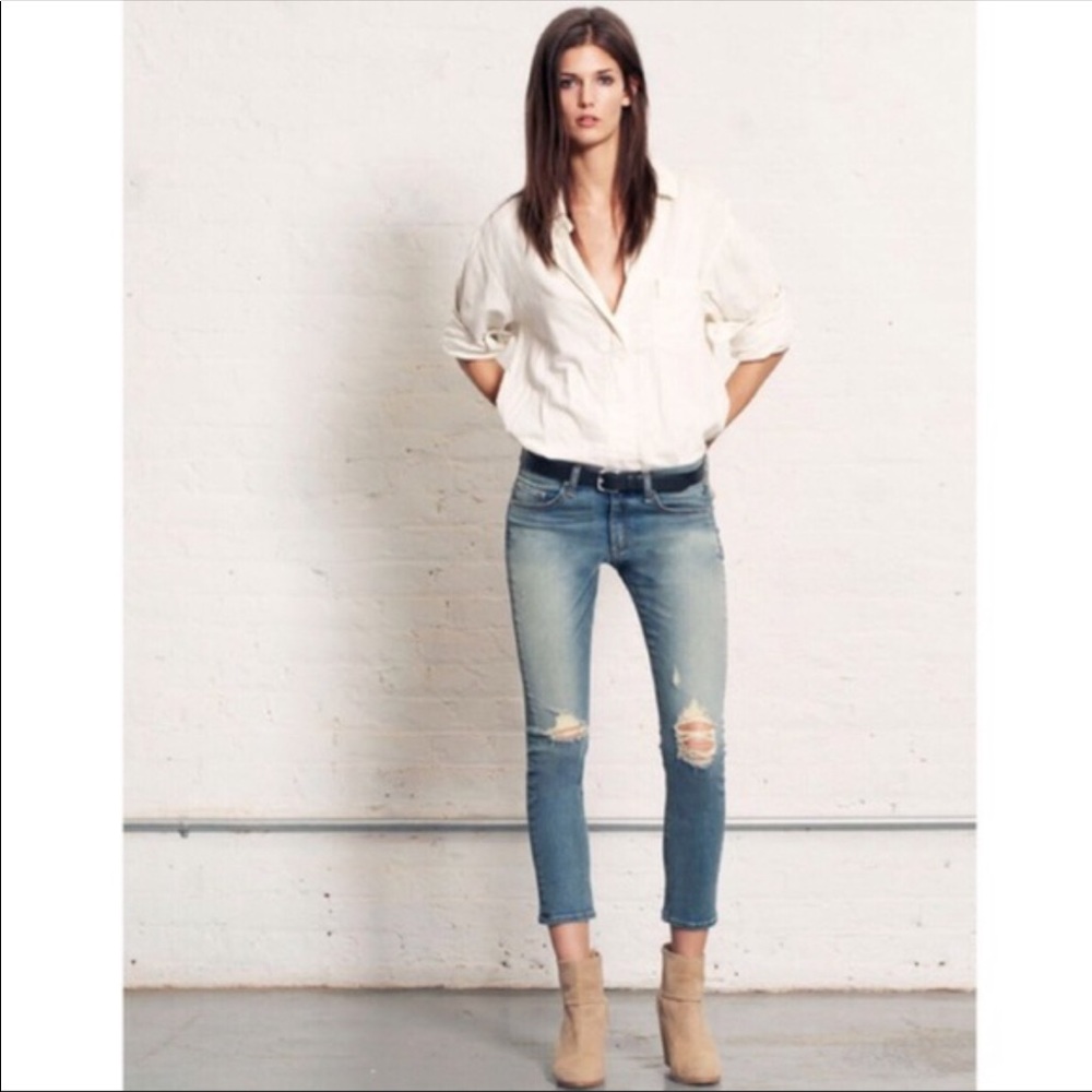 Rag & bone Capri Jeans in Wembly